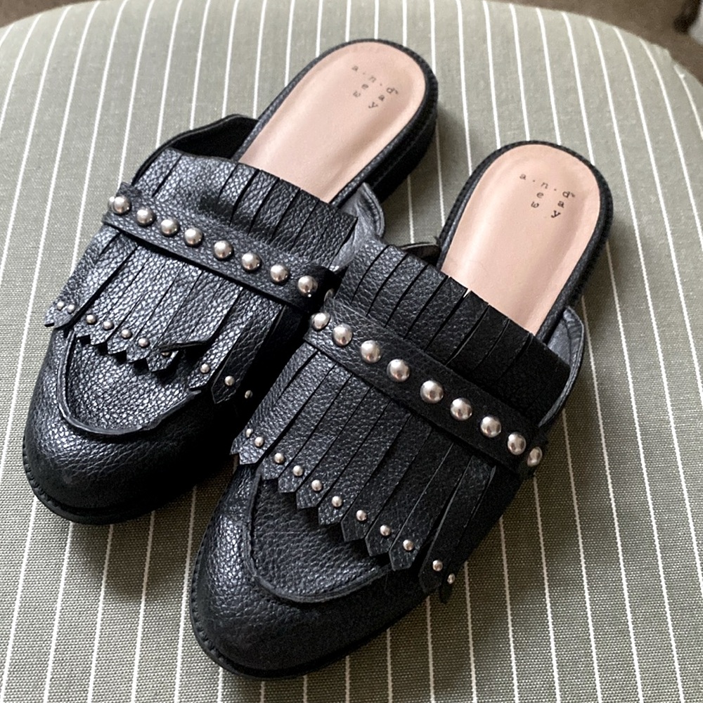 Black Loafers Women’s Size 8